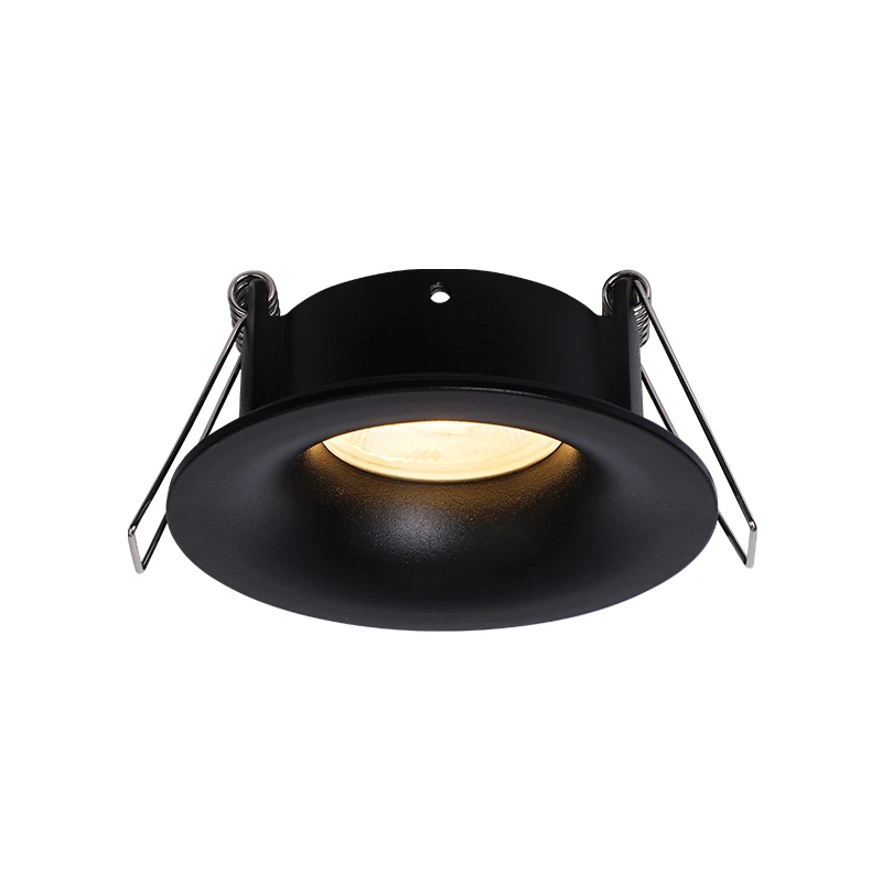Recessed ceiling spotlight 1xGU10 IP65 – matt black