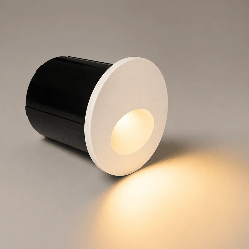 Lauko laiptų LED šviestuvas 3W 2700K IP65 – matinis baltas