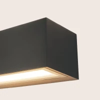 Lauko sieninis LED šviestuvas 2x13.5W 2700K/3000K IP65 – matinis juodas - Nuotrauka 3