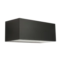 Lauko sieninis LED šviestuvas 2x13.5W 2700K/3000K IP65 – matinis juodas - Nuotrauka 2