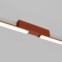 Ceiling light 181 cm / 40W – linear, red ochre, CRI98 - Image 6