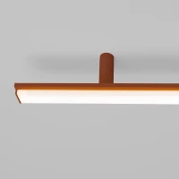 Ceiling light 181 cm / 40W – linear, red ochre, CRI98 - Image 1