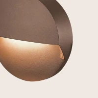 Lauko sieninis LED šviestuvas 2W 2700K IP65 – rudas - Nuotrauka 3