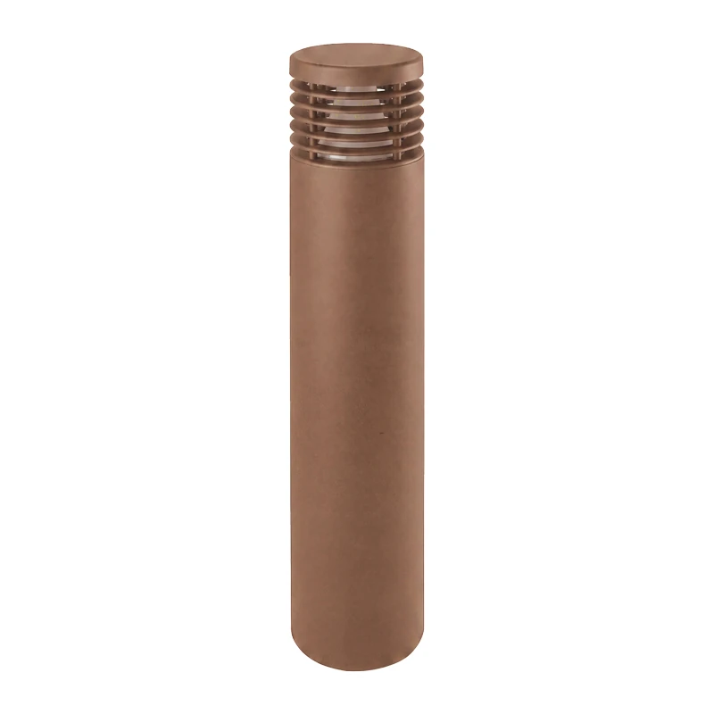 Lauko stulpinis LED šviestuvas 10W 2700K IP65 – rudas