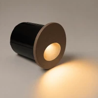 Lauko laiptų LED šviestuvas 3W 2700K IP65 – rudas - Nuotrauka 3