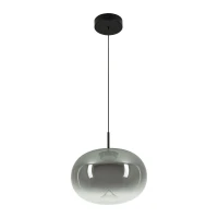 LED pendant light 8W 3000K – smoked grey - Image 1