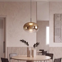 LED pendant light 8W 3000K – matt black - Image 1