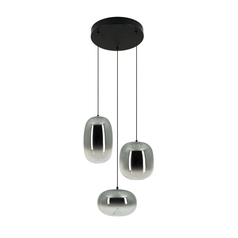 LED pendant light 11W 3000K – smoked grey
