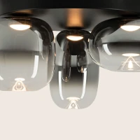 Lubinis LED šviestuvas 11W 3000K – dūmų pilkumo - Nuotrauka 3