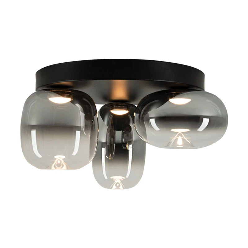 Lubinis LED šviestuvas 11W 3000K – dūmų pilkumo
