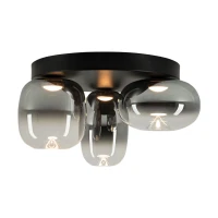 Lubinis LED šviestuvas 11W 3000K – dūmų pilkumo - Nuotrauka 2