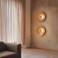Sieninis LED šviestuvas 6W 3000K – šviesiai rudas - Nuotrauka 1