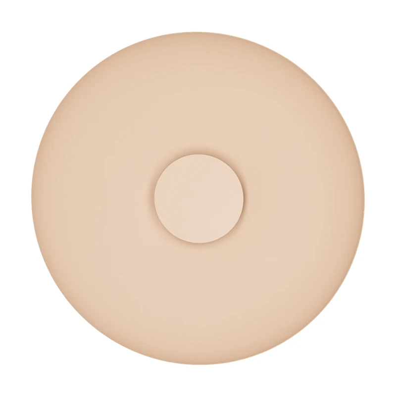 Sieninis LED šviestuvas 6W 3000K – pudros rožinis