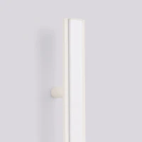 Sieninis šviestuvas 120 cm – linijinis, smėlio spalvos, šiltas LED - Nuotrauka 5