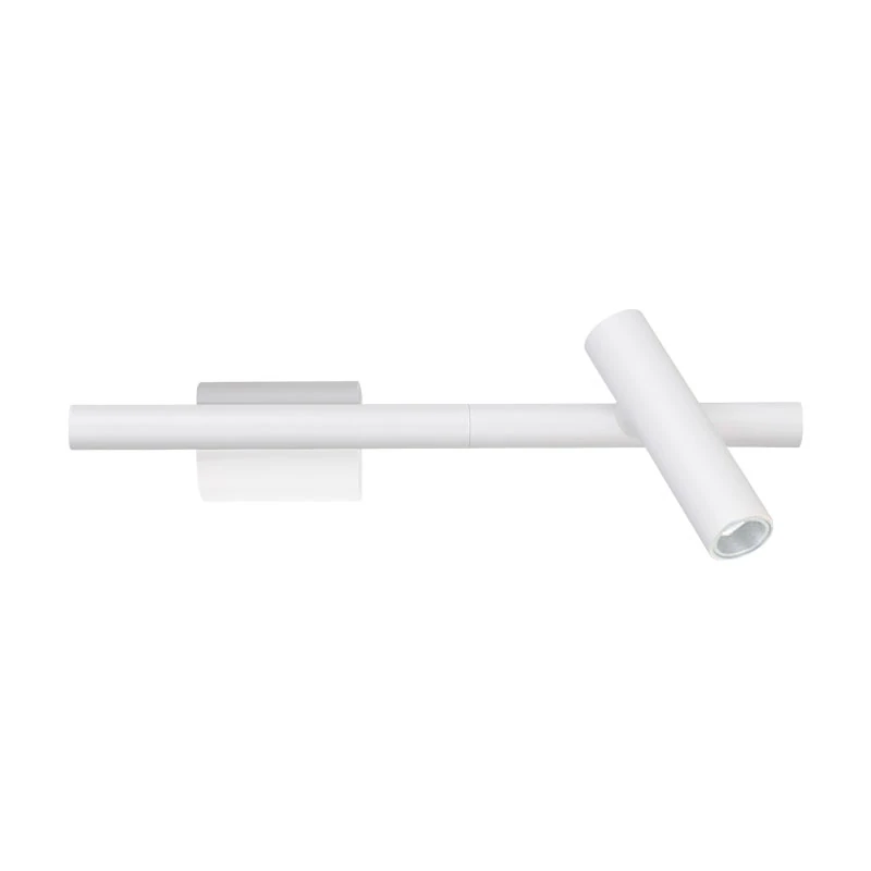 Sieninis LED šviestuvas 6W 3000K – matinis baltas