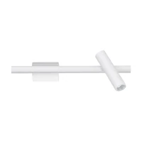 Sieninis LED šviestuvas 6W 3000K – matinis baltas - Nuotrauka 2