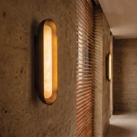 Sieninis LED šviestuvas 12W 3000K – kavos atspalvio bronzinis - Nuotrauka 1