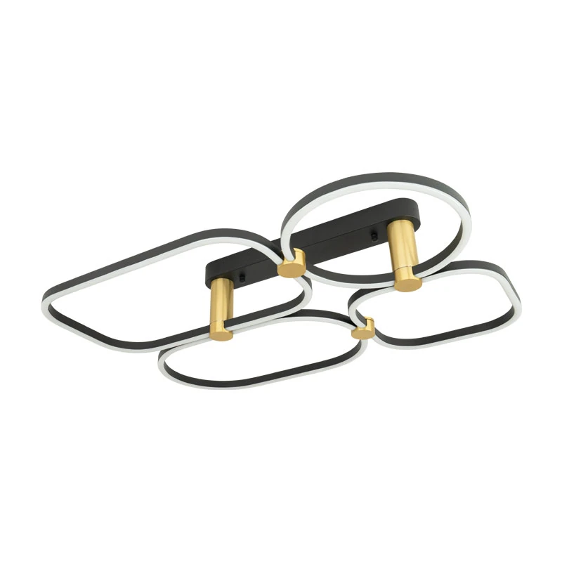 Lubinis LED šviestuvas 47W 3000K – matinis juodas