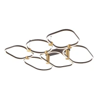 LED ceiling light 96W 3000K – matt black - Image 2