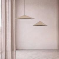 Pakabinamas LED šviestuvas 11W 3000K – pudros rožinis - Nuotrauka 1