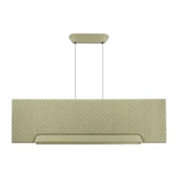 Linijinis pakabinamas LED šviestuvas 26W 3000K – žalias - Nuotrauka 2