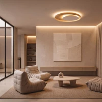 Lubinis LED šviestuvas 50W 2700K/3000K/4000K – matinis baltas - Nuotrauka 1