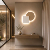 Sieninis LED šviestuvas 46W 2700K/3000K/4000K – matinis baltas - Nuotrauka 1