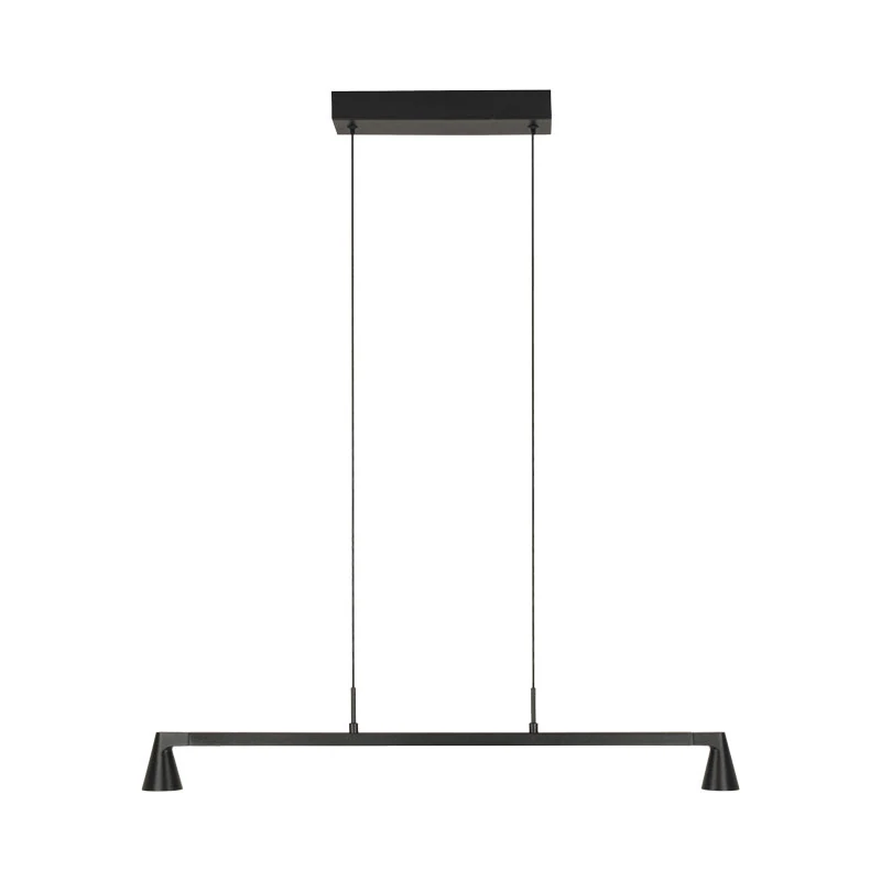 Pakabinamas LED šviestuvas 17W 2700K/3000K – matinis juodas