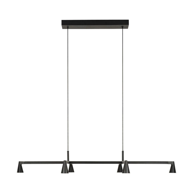 Pakabinamas LED šviestuvas 36W 2700K/3000K – matinis juodas