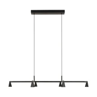 Pakabinamas LED šviestuvas 36W 2700K/3000K – matinis juodas - Nuotrauka 2