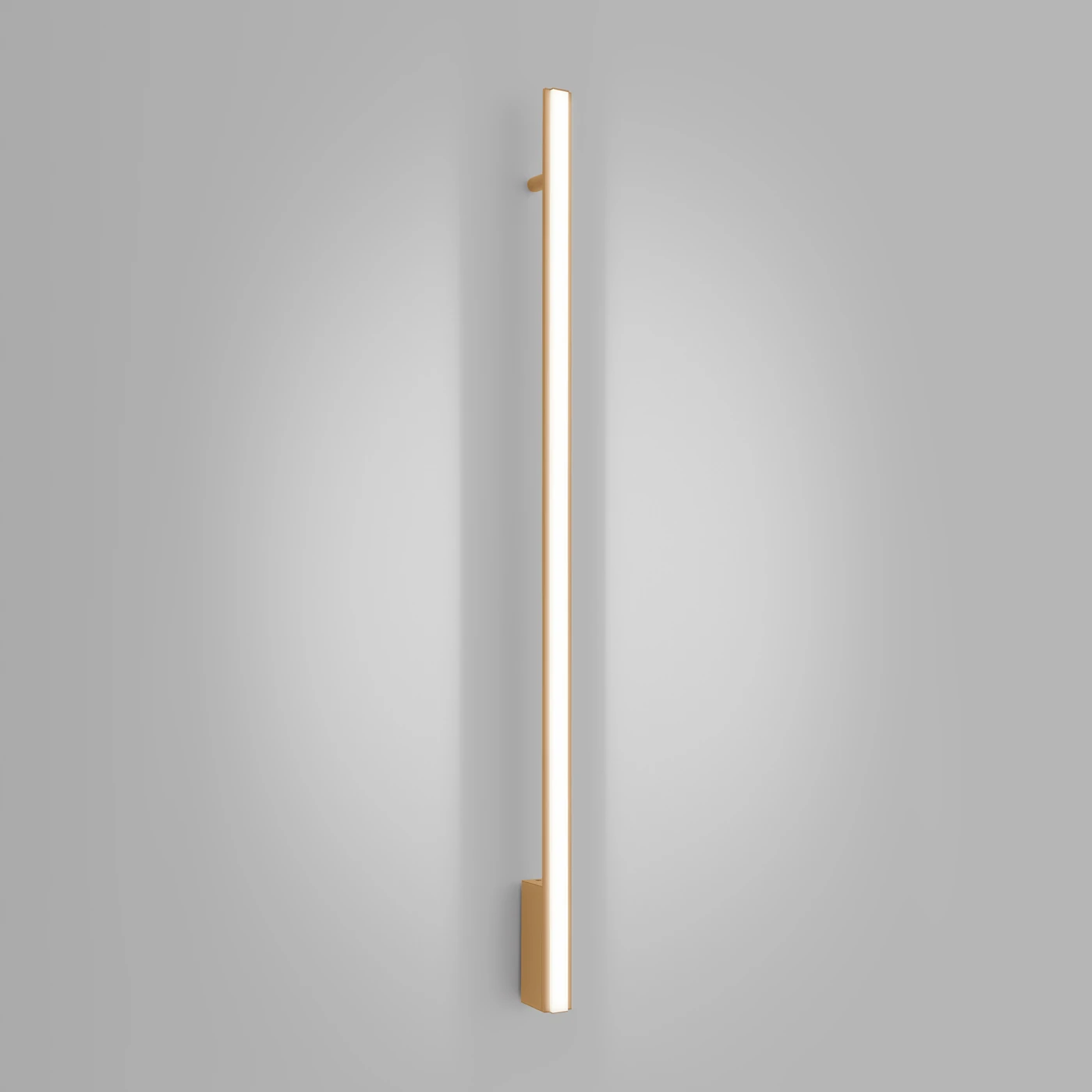Wall lamp 118.5 cm – linear, gold, CRI98 LED