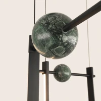 LED pendant light 81W 2700K/3000K – matt black - Image 5