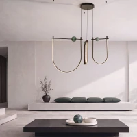 LED pendant light 81W 2700K/3000K – matt black