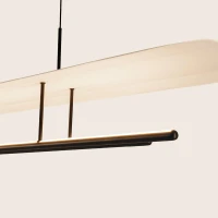 LED pendant light 47W 2700K/3000K – matt black - Image 4