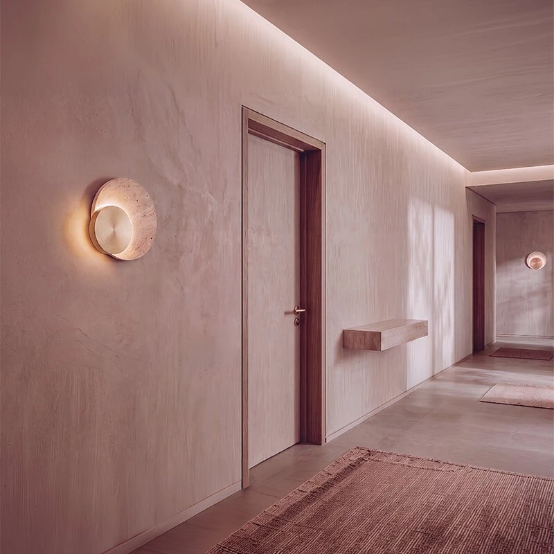LED wall light 8W 2700K/3000K – brushed gold