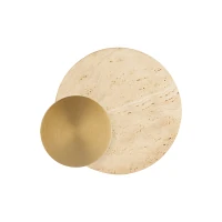 LED wall light 8W 2700K/3000K – brushed gold - Image 2