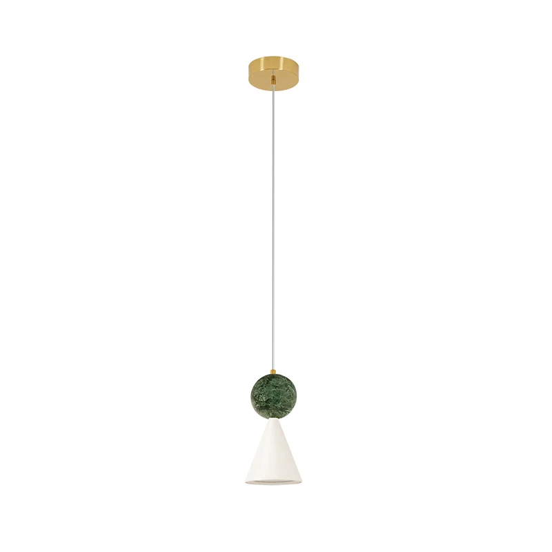 Pakabinamas LED šviestuvas 8W 2700K/3000K – matinis baltas