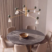 Pakabinamas LED šviestuvas 59W 2700K/3000K – matinis baltas - Nuotrauka 1