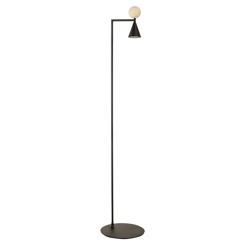 LED toršeras 8W 2700K/3000K – matinis juodas, reguliuojamo ryškumo