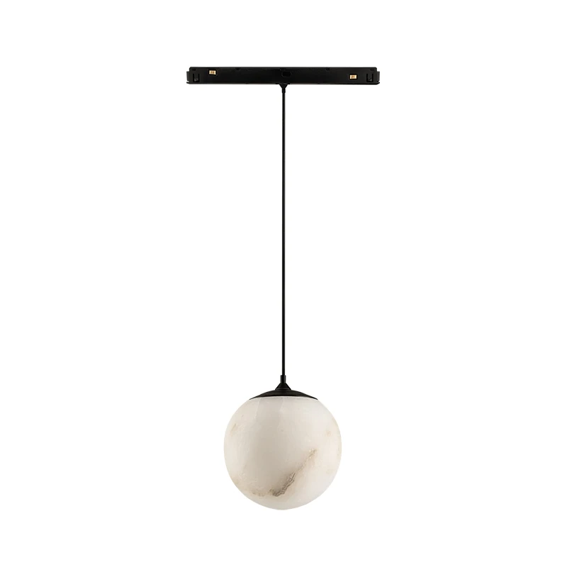 Pakabinamas magnetinės sistemos LED šviestuvas 5W 2700K – matinis juodas, DALI valdymas