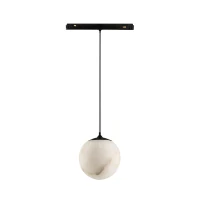Pakabinamas magnetinės sistemos LED šviestuvas 5W 2700K – matinis juodas, DALI valdymas - Nuotrauka 2