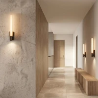 Sieninis LED šviestuvas 9W 2700K/3000K – baltas - Nuotrauka 1
