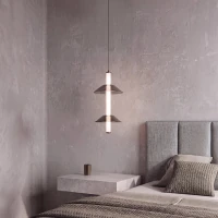 Pakabinamas LED šviestuvas 7W 2700K/3000K – juodas - Nuotrauka 4