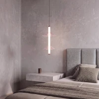 Pakabinamas LED šviestuvas 7W 2700K/3000K – juodas - Nuotrauka 1