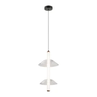 Pakabinamas LED šviestuvas 7W 2700K/3000K – juodas - Nuotrauka 2