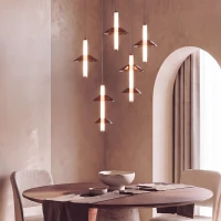 Pakabinamas LED šviestuvas 20W 2700K/3000K – juodas - Nuotrauka 4