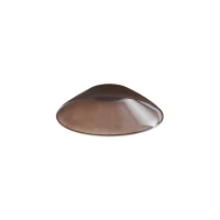 Stiklinis šviestuvo gaubtas Ø18 cm – skaidrus rudas - Nuotrauka 2