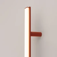 Wall lamp 120 cm – linear, red ochre, LED 15W - Image 7