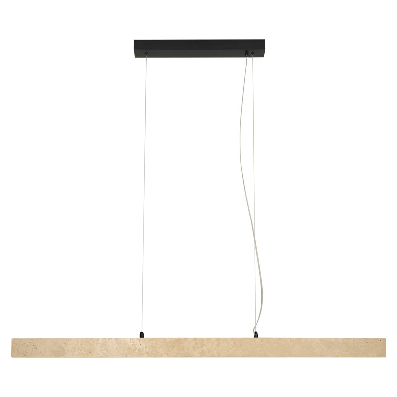 Linijinis pakabinamas LED šviestuvas 32W 3000K – matinis juodas