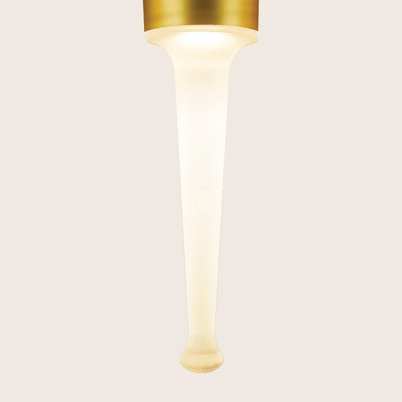Sieninis LED šviestuvas 7W 2700K/3000K/4000K – šampano spalvos